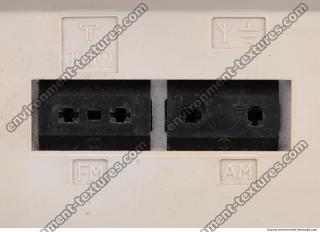 Photo Texture of Electronic Black